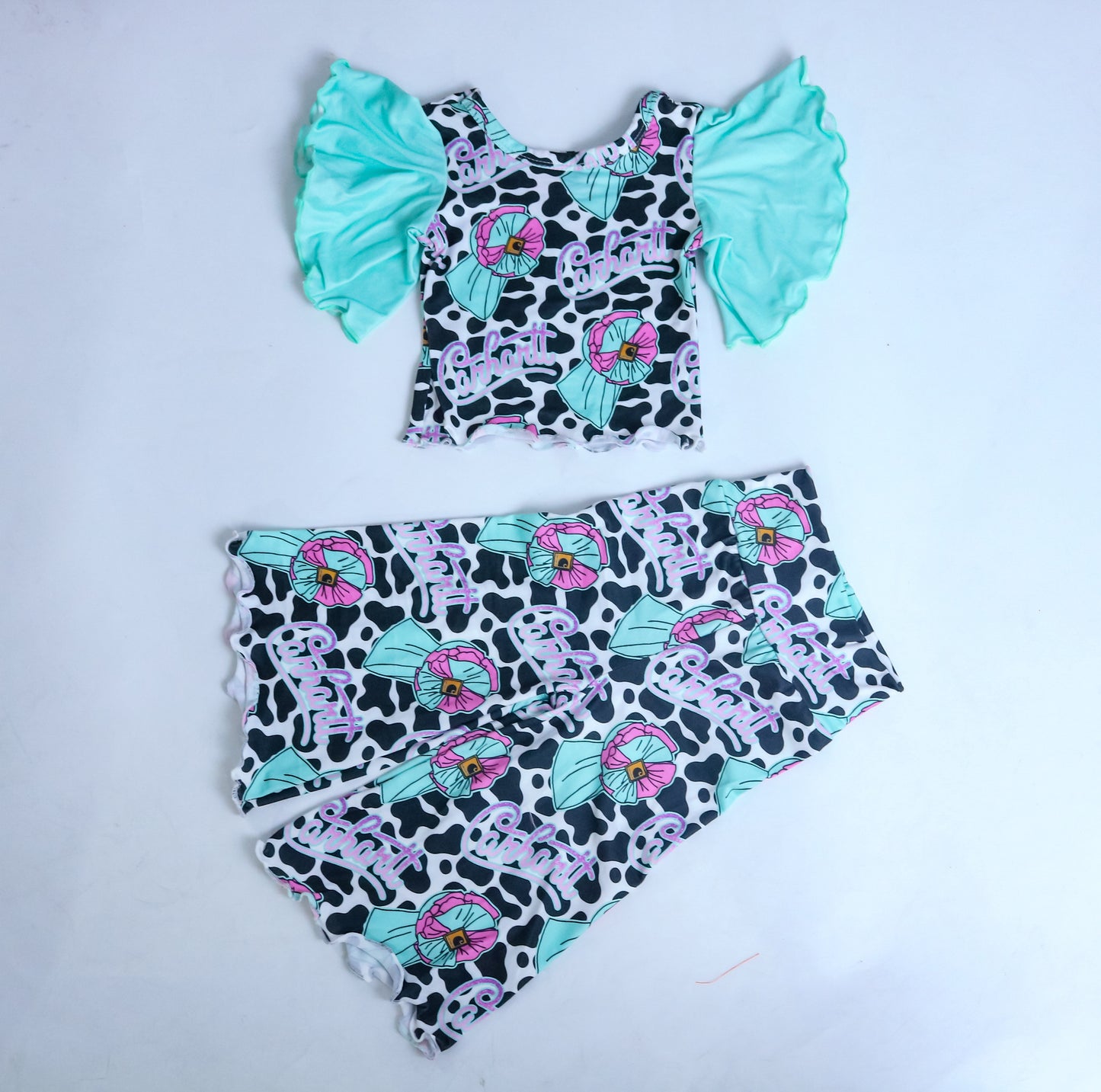 Cow print CH set