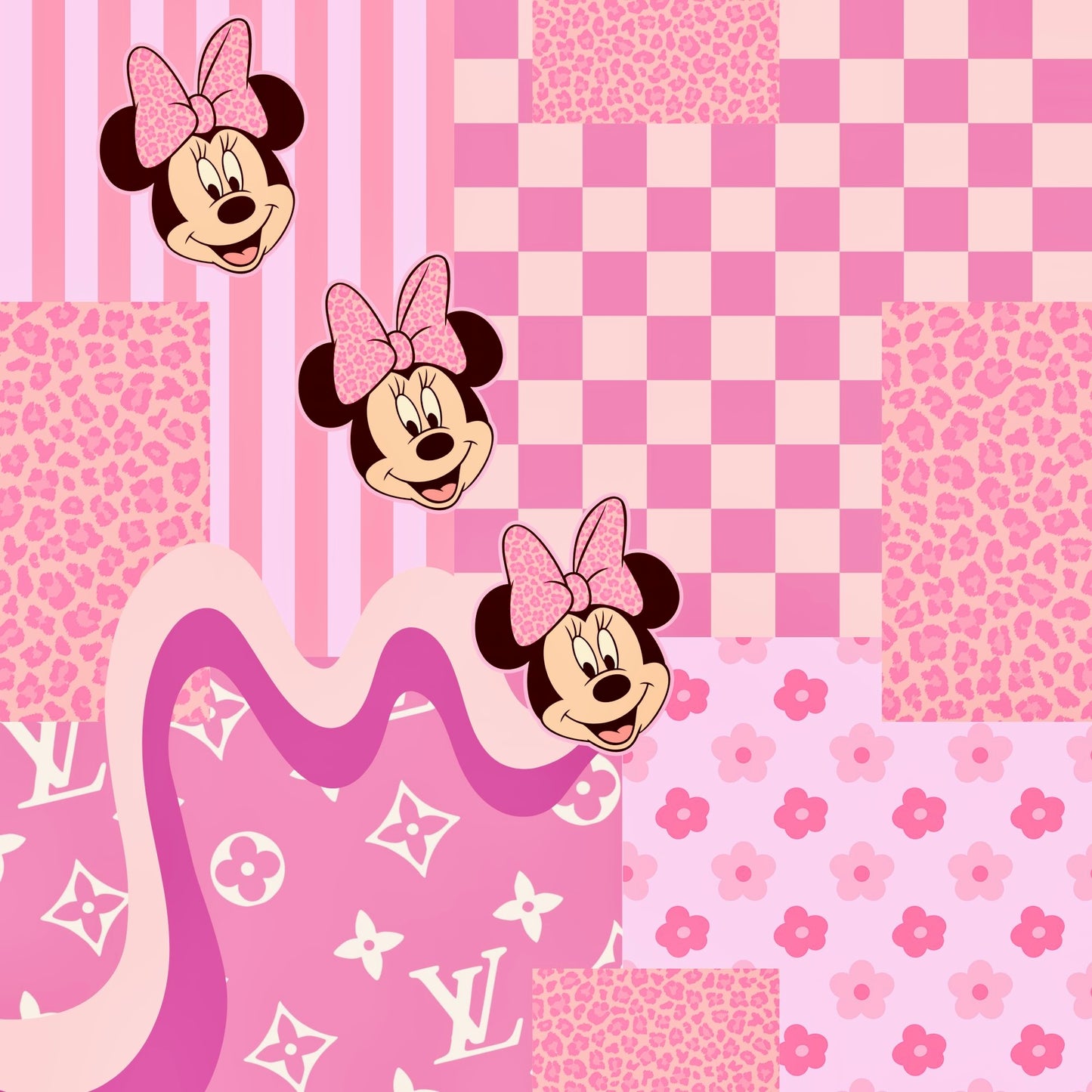 Minnie knotted overalls