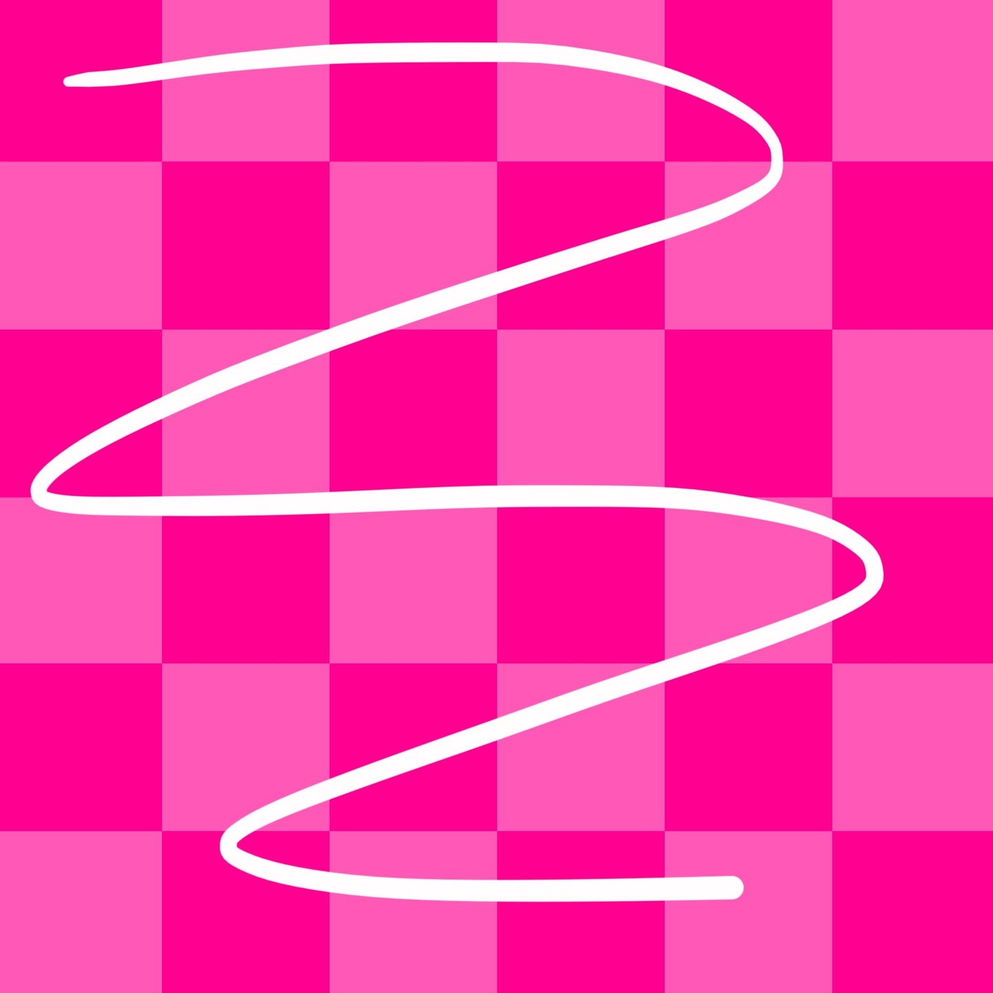 Pink checkered