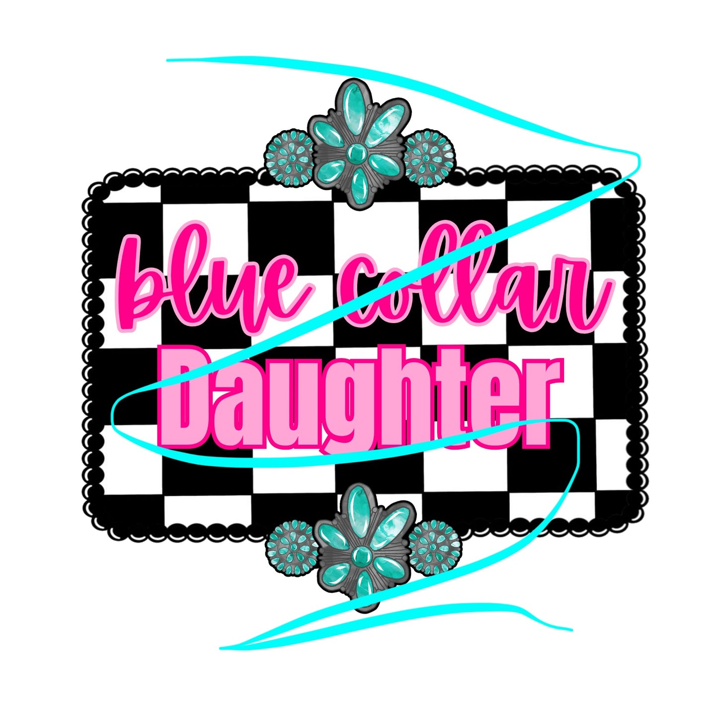 Blue collar daughter PNG