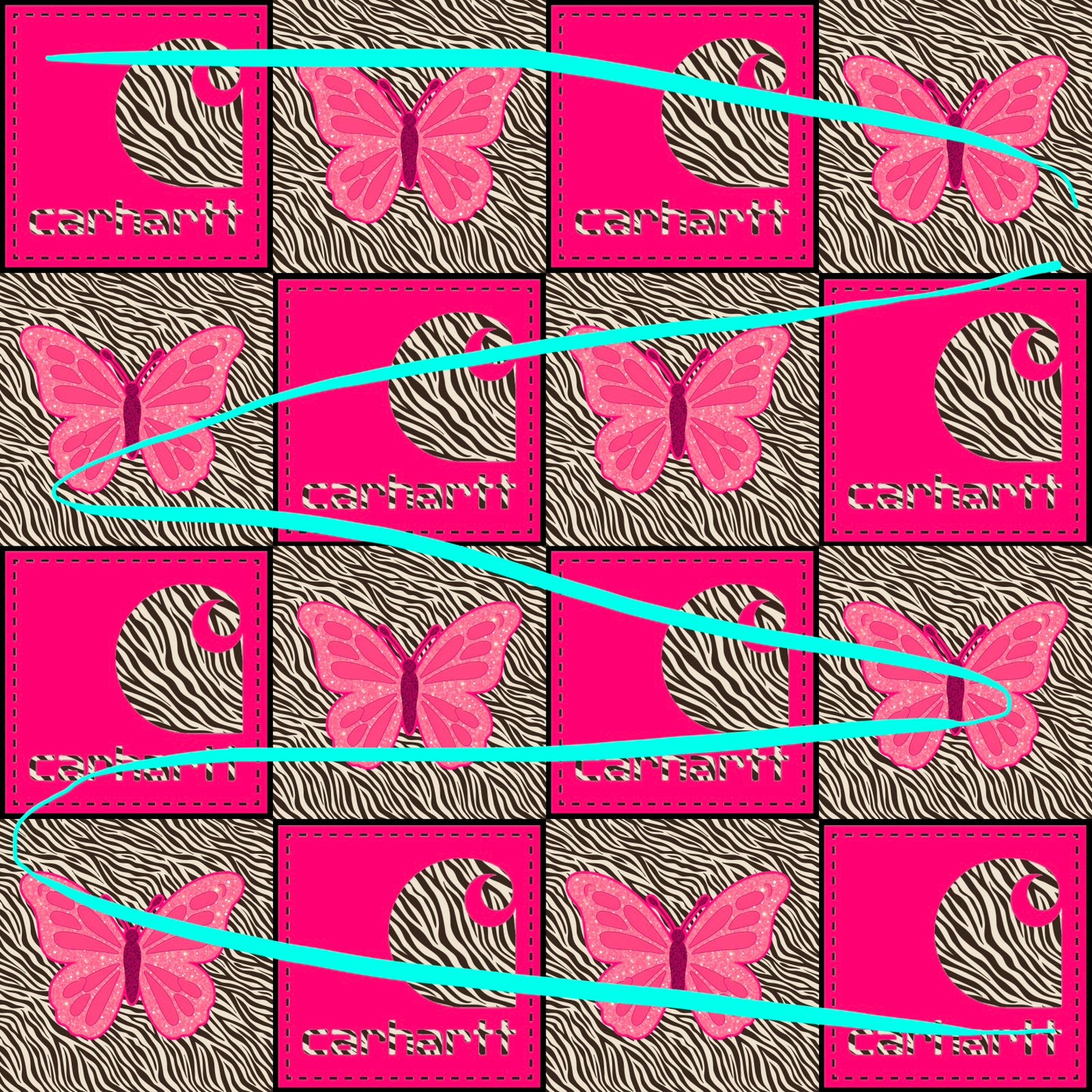 Ch butterfly seamless