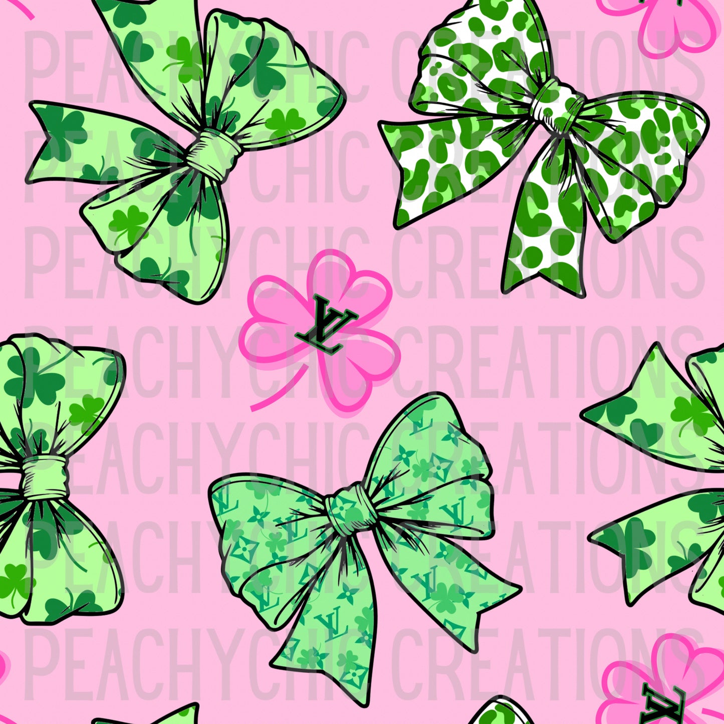 St patty bows