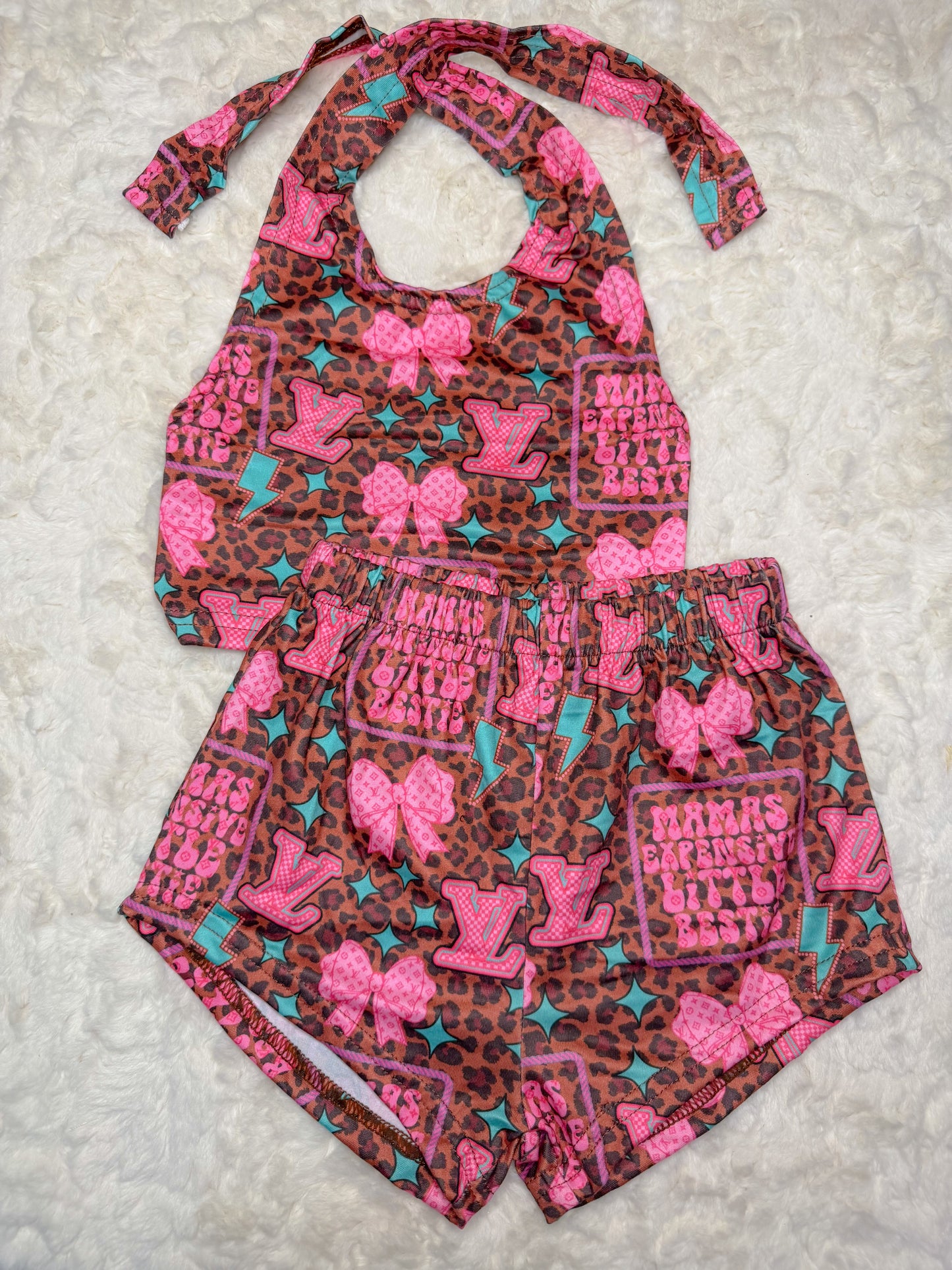 Mamas bestie halter set