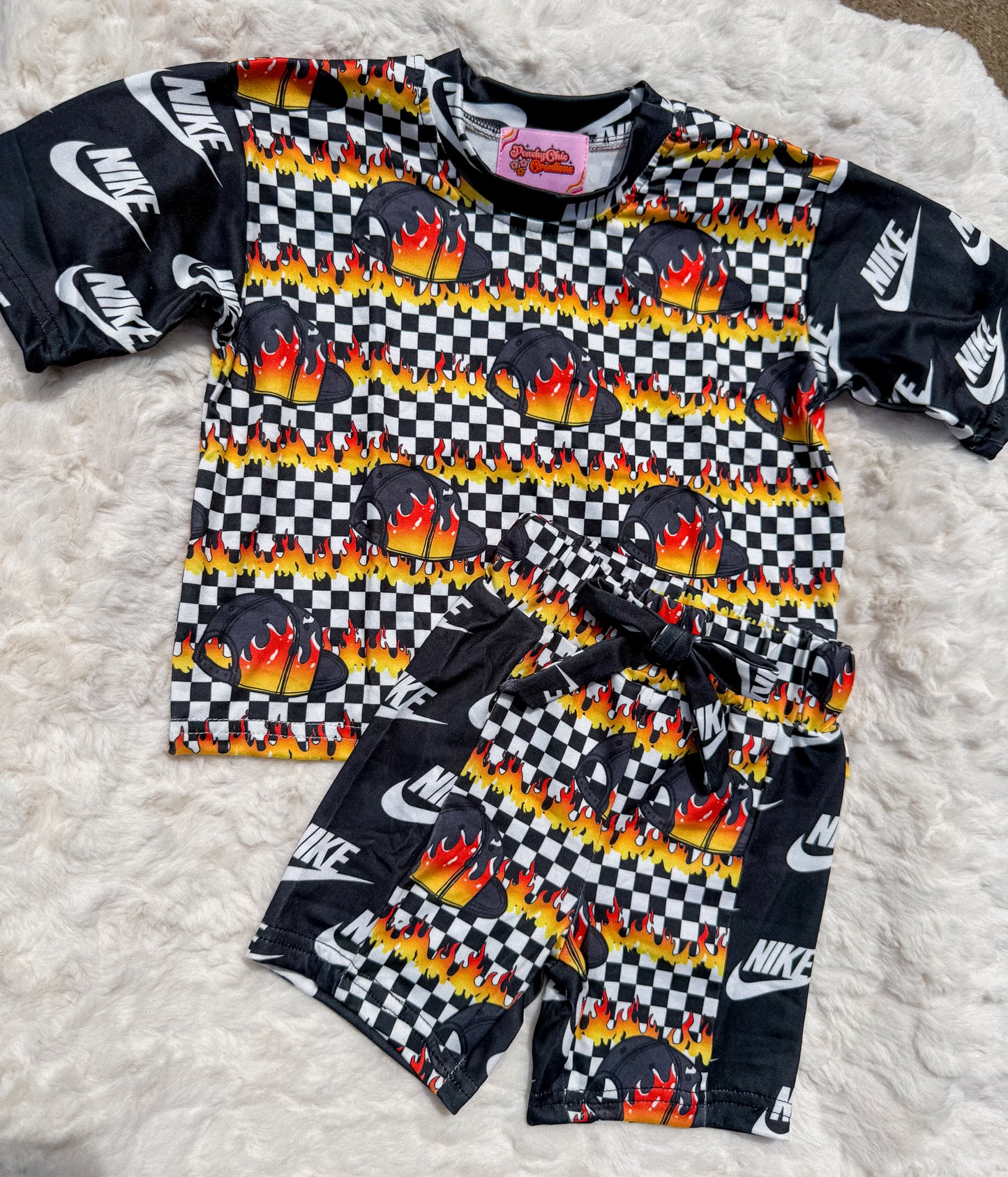 Flamin boys comfy set