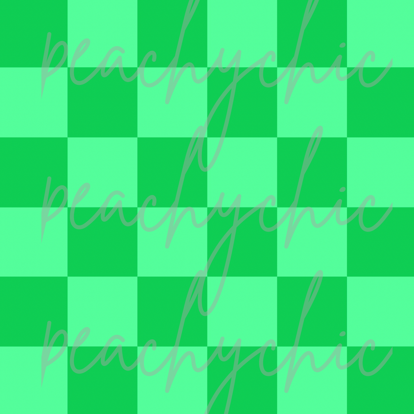 Green checkered seamless