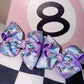 Purple CH clip piggies