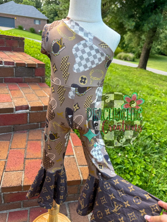 Boujee bell romper