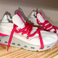 Pink cloud shoes