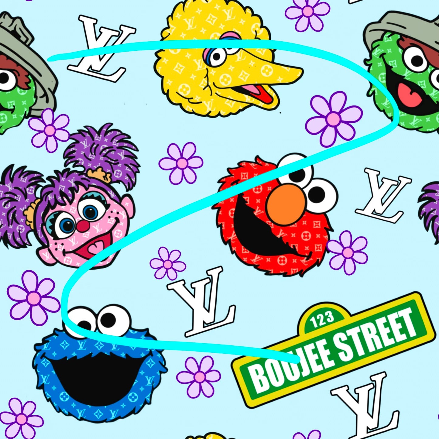 Boujee street seamless