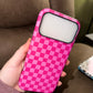 Pink check cases