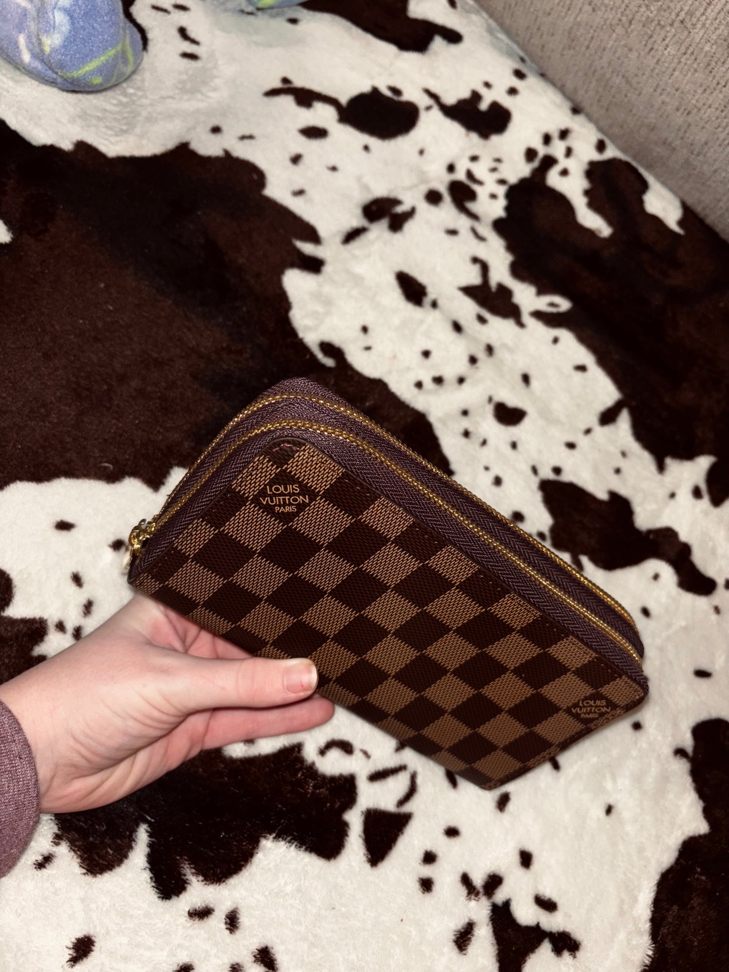 Double zip wallet