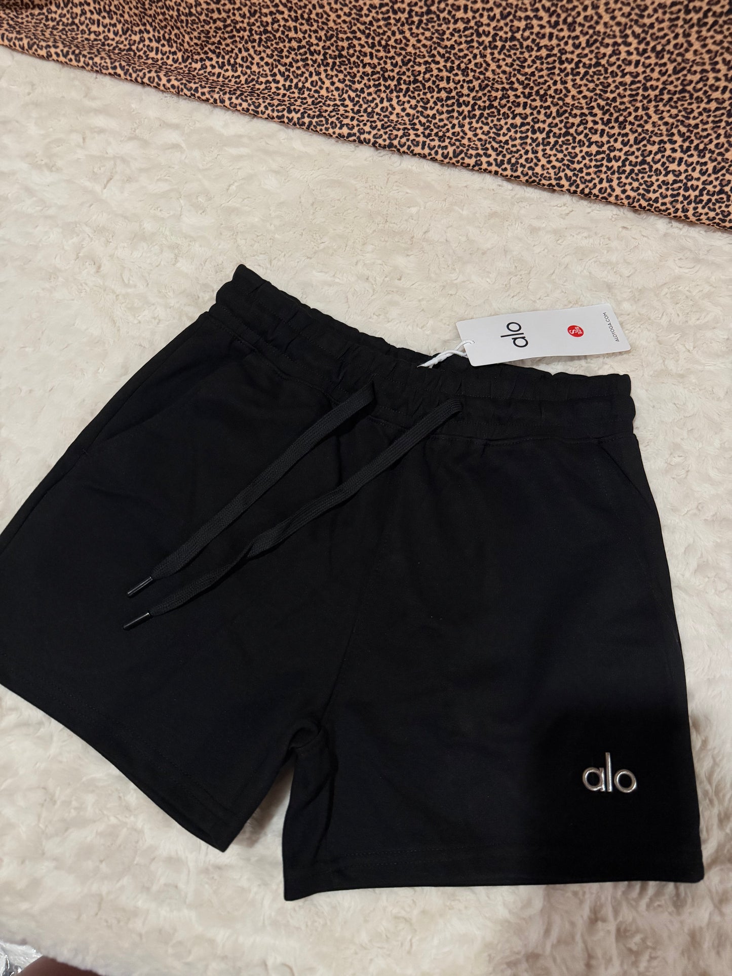Black ALO shorts