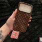 Brown boujee cases