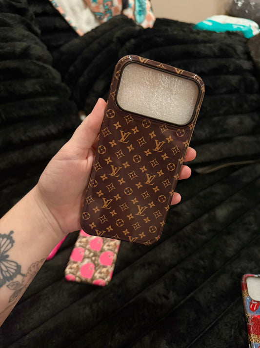 Brown boujee cases