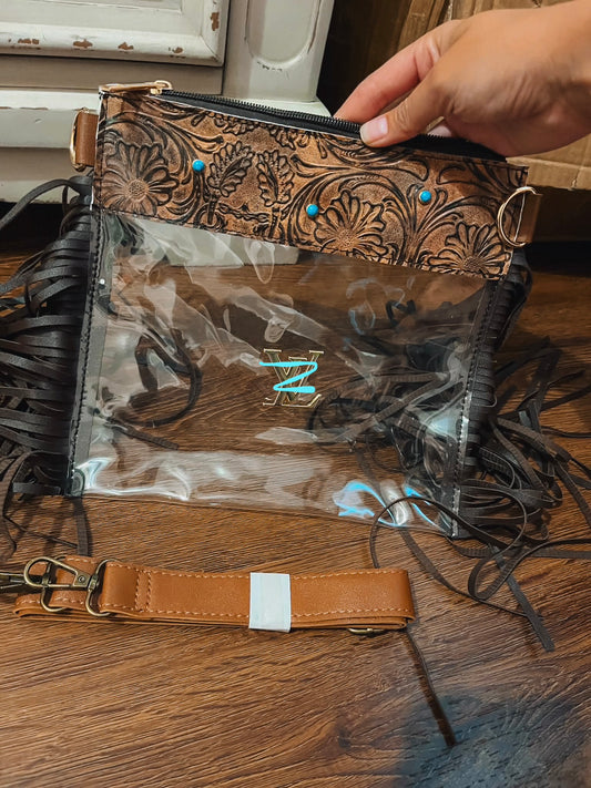 Fringe crossbody