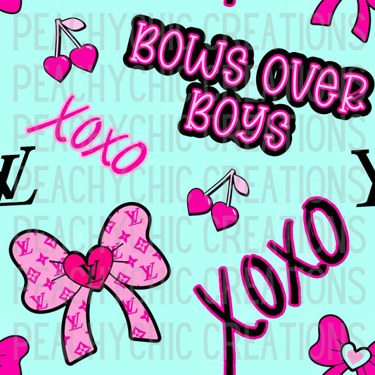 Bows over boys