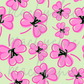 Boujee pink clovers seamless