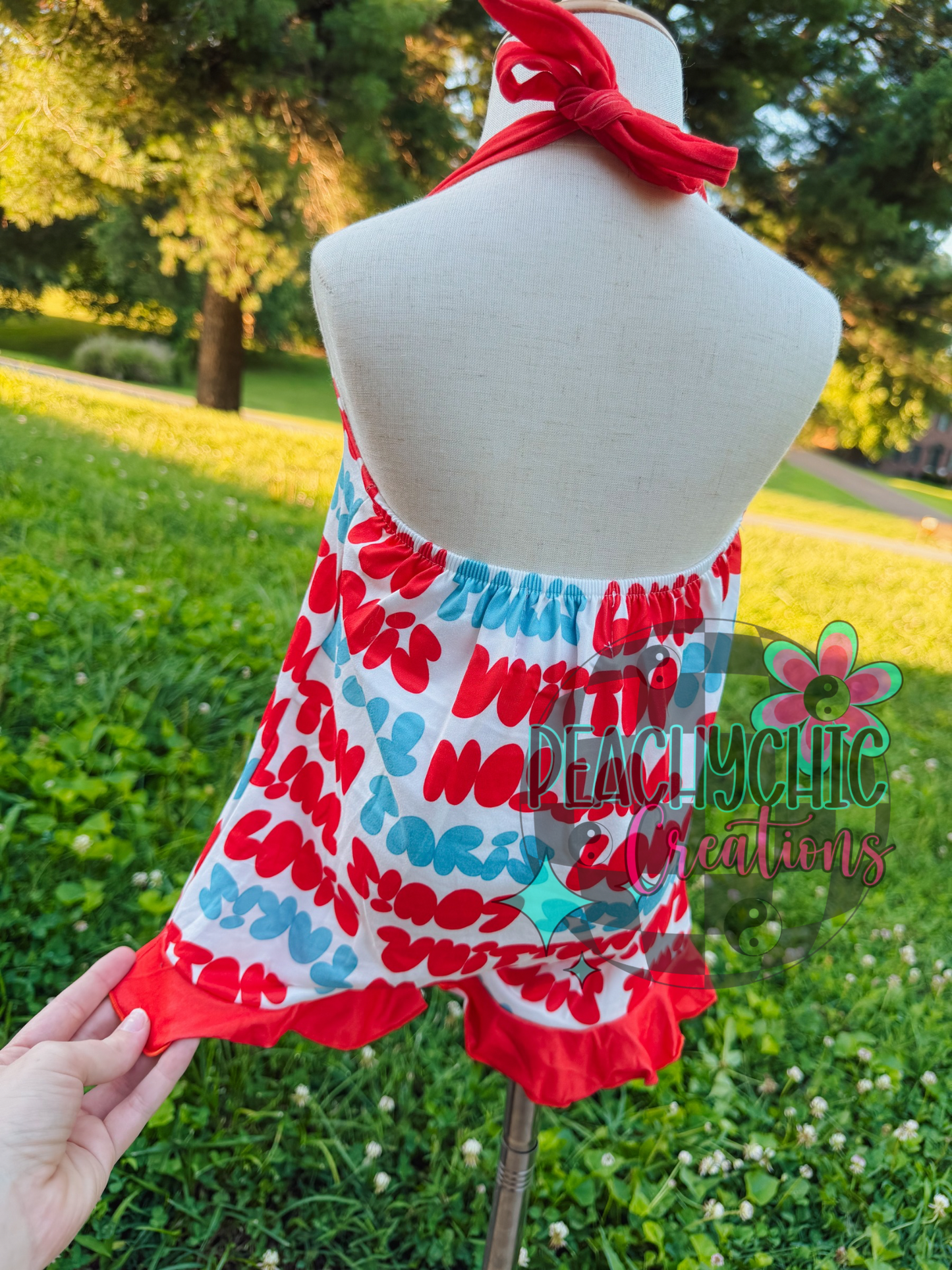 Louis halter romper