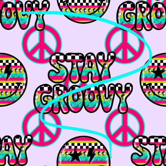 Stay groovy seamless