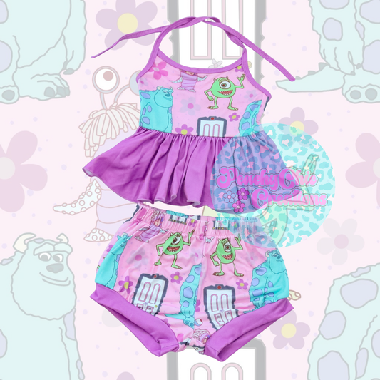 Monsters halter sets