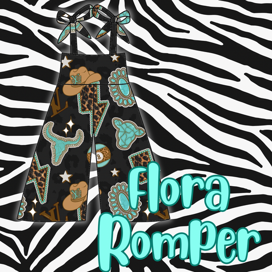 Flora rompers LEAVE SIZE & PATTERN # in NOTES AT CHECKOUT NO CODES