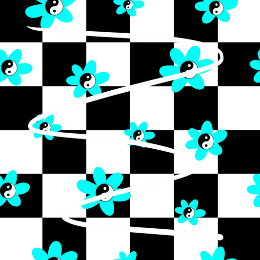Bright checkered