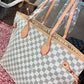 Checkered tote
