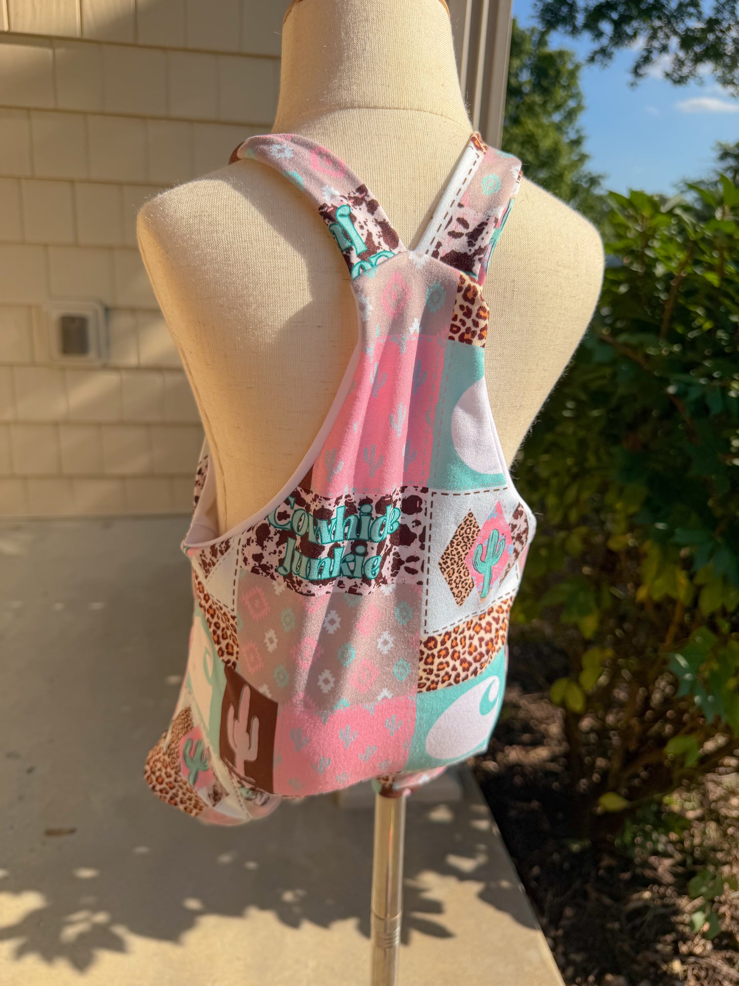 Ch junkie knotted overalls