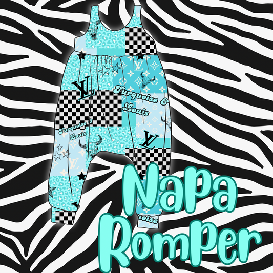 Napa rompers LEAVE SIZE & PATTERN # in NOTES AT CHECKOUT NO CODES