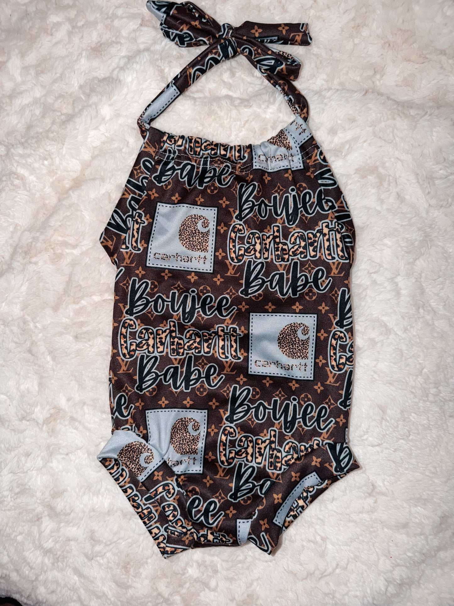 CH babe halter rompers