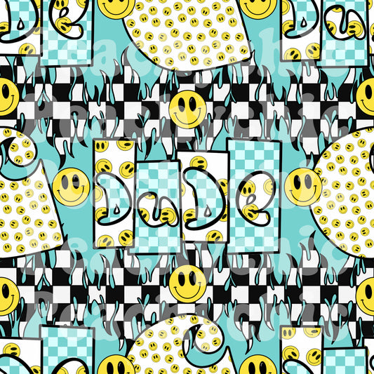 Smiley dude seamless