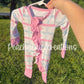 Newborn bamboo ruffle zippy