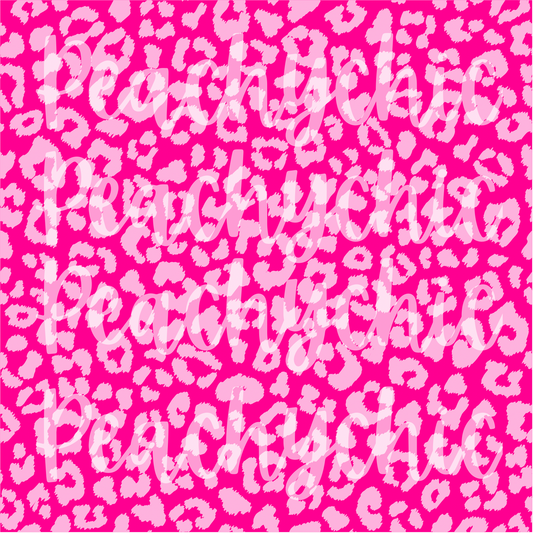 Pink cheetah seamless