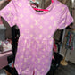Purple boujee crossback romper