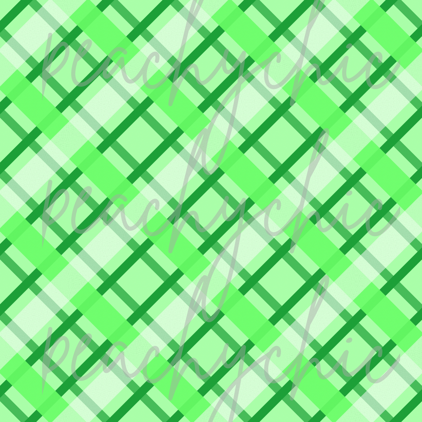St patty plaid seamless