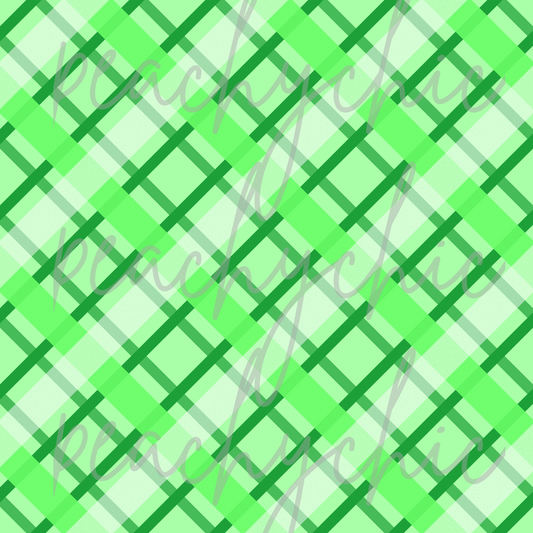 St patty plaid seamless