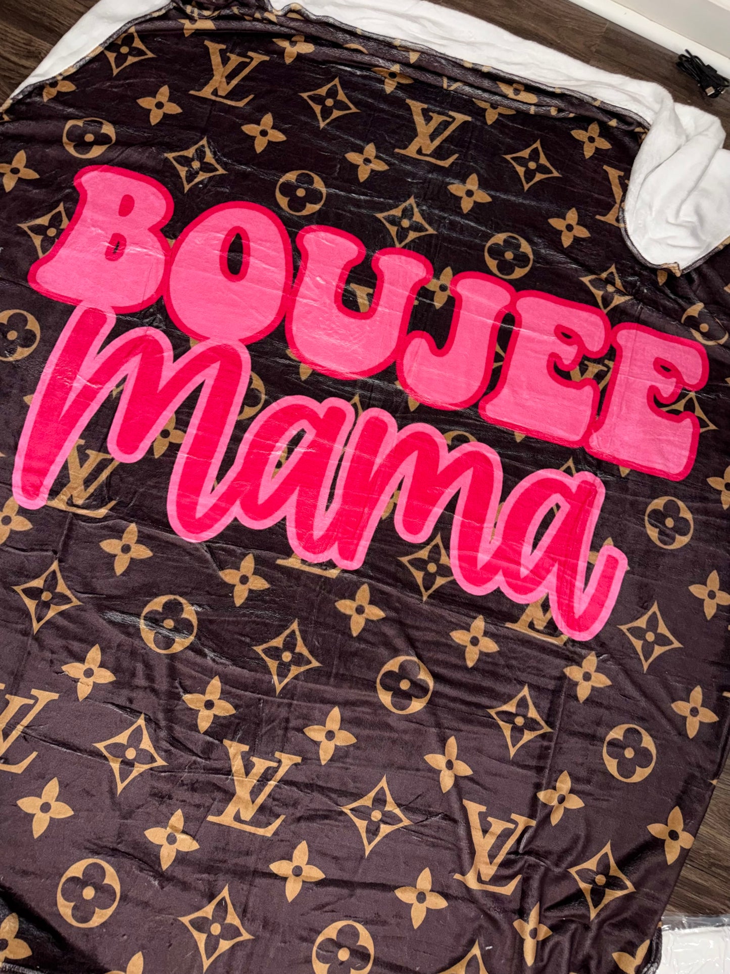 60x80 boujee mama blanket