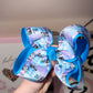 Blue CH clip bow