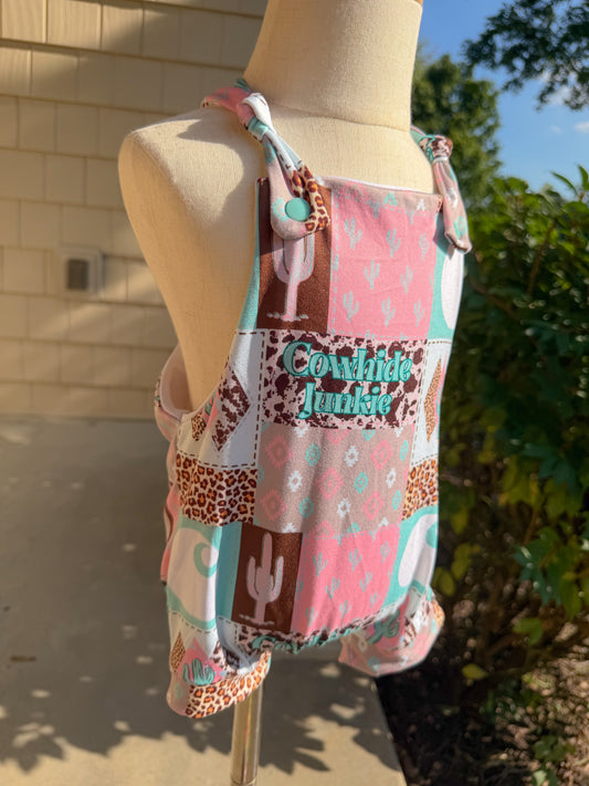 Ch junkie knotted overalls