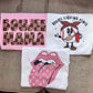 Boujee mama Pink tee shirt only