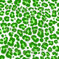 White/ green cheetah seamless