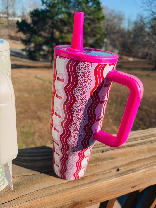 Cherries 40oz tumbler