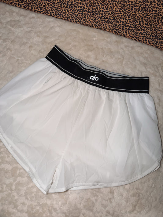 White ALO shorts