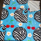Zebra ch 50x60 throw