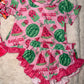 Boujee melon ruffle set