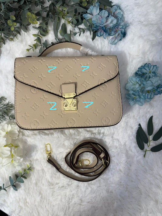 Cream crossbody