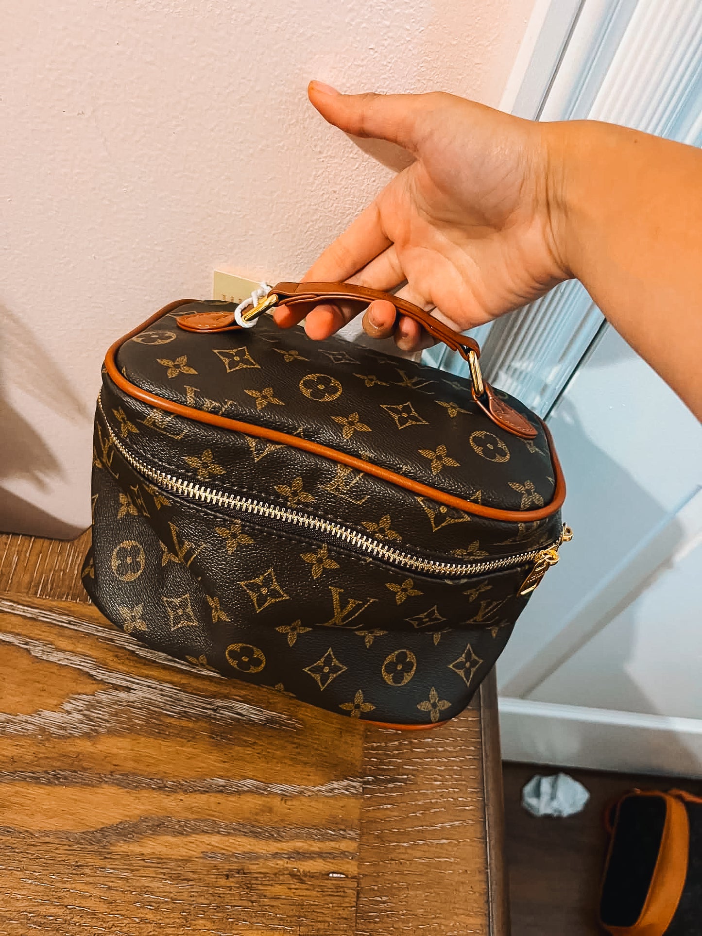 Large makeup bag