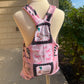 Southern girl knotted overalls
