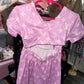 Purple boujee crossback romper