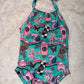 7 brew halter rompers